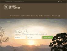 Tablet Screenshot of lauriebethjones.com